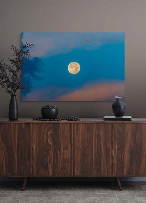 Stormy Sky Moon