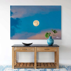 Stormy Sky Moon