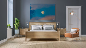 Stormy Sky Moon
